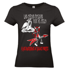 camiseta chicas rockeras