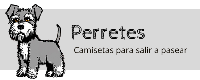 Perretes. Camisetas para salir a pasear